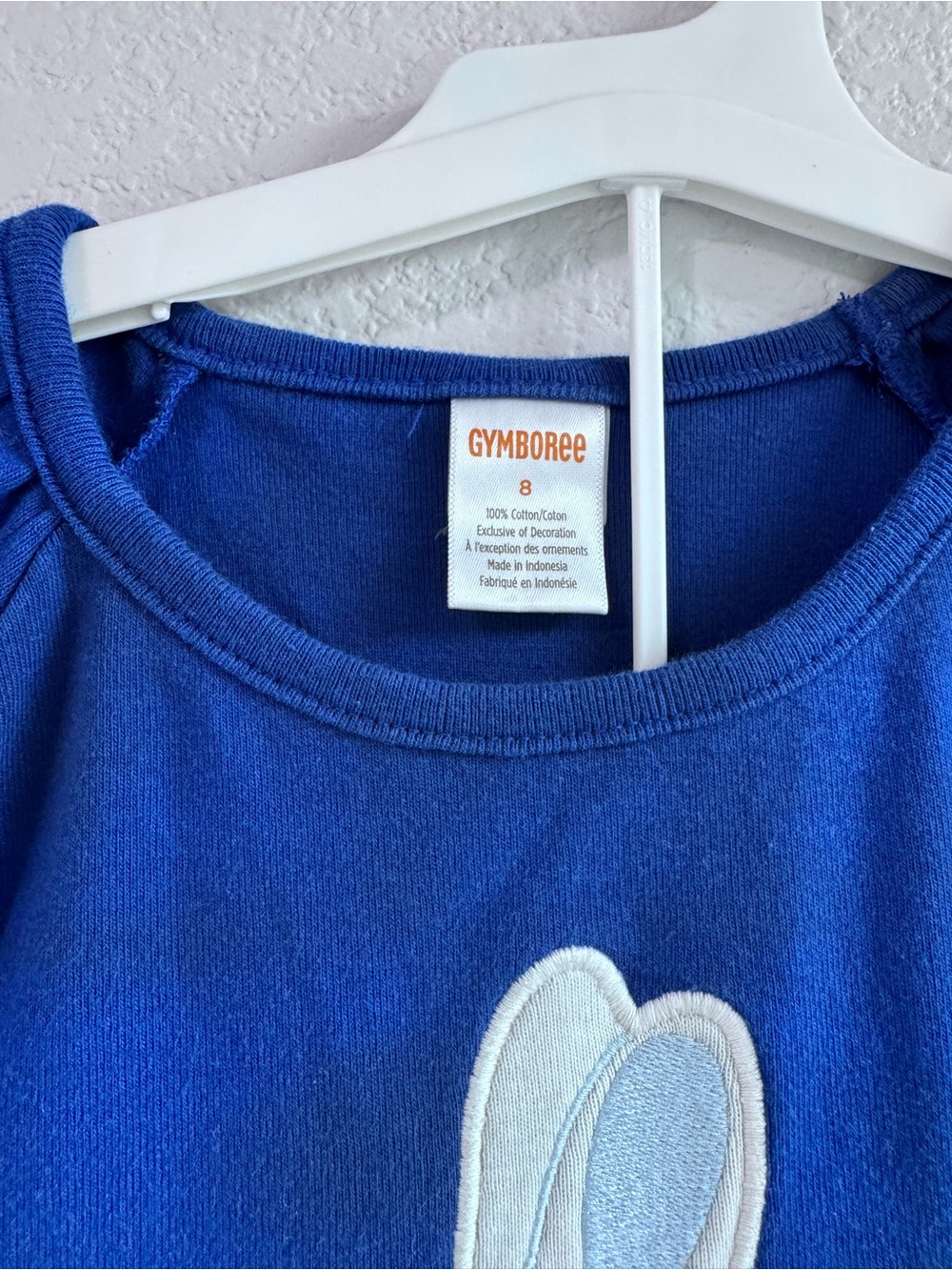 Gymboree Girls Bunny Outfit Set – Top Size 8 / Capri Leggings Size 7 - Picture 4 of 13